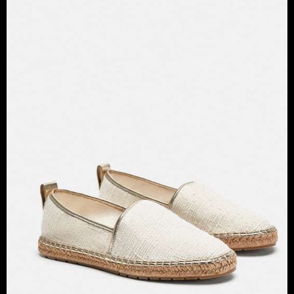 ZARA FABRIC ESPADRILLE SIZE( 8 US ) -(7.5 US ) - Picture 6 of 6